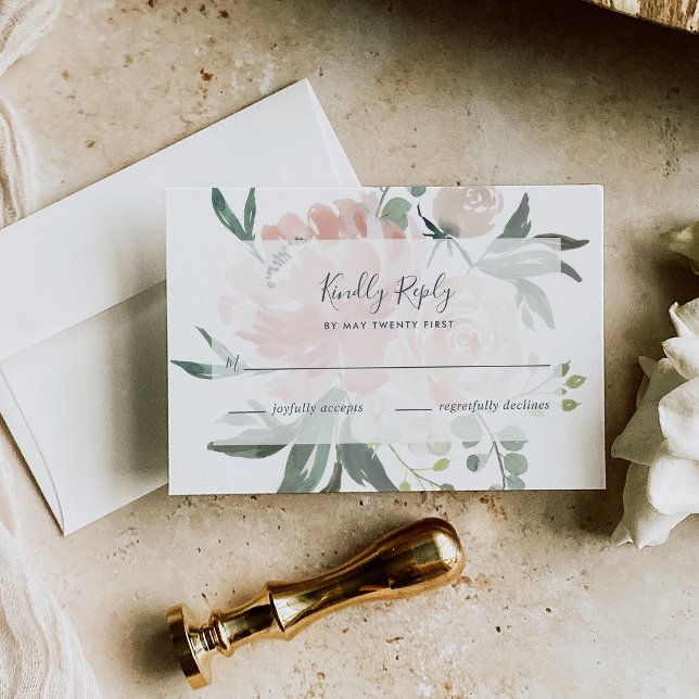 Midsummer Floral RSVP Card (Creator Uploaded)