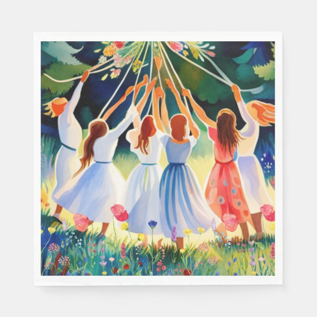 Midsummer Joy Napkin (Front)