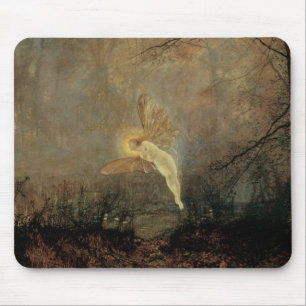 Midsummer Night by Grimshaw, Vintage Victorian Art Mouse Pad