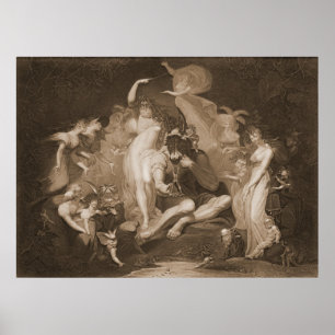 Midsummer Nights Dream 1796 Poster