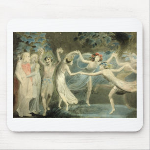 Midsummer Night's Dream by William Blake Mouse Pad