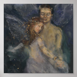 Midsummer Night's Dream Fairies by Bonnie LeMay Poster