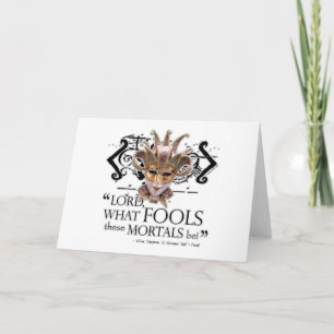 Midsummer Night's Dream Quote Card