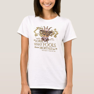 Midsummer Night's Dream Quote (Gold Version) T-Shirt