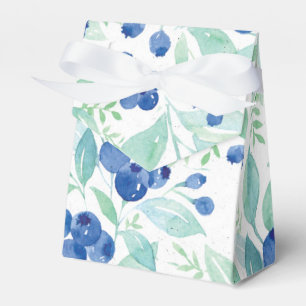 Midsummer Rustic Blueberry Berry Summer Pattern Favour Box