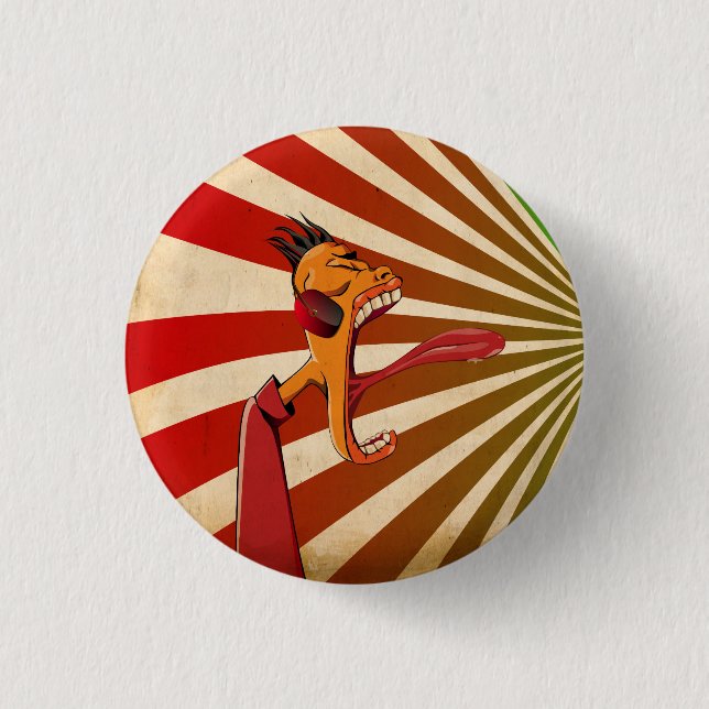 Midsummer Scream 3 Cm Round Badge (Front)