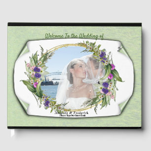 Midsummer Spring flowers Guest Book