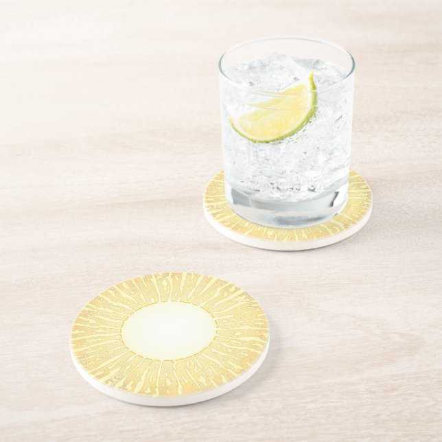 Midsummer Sun Coaster (Side)