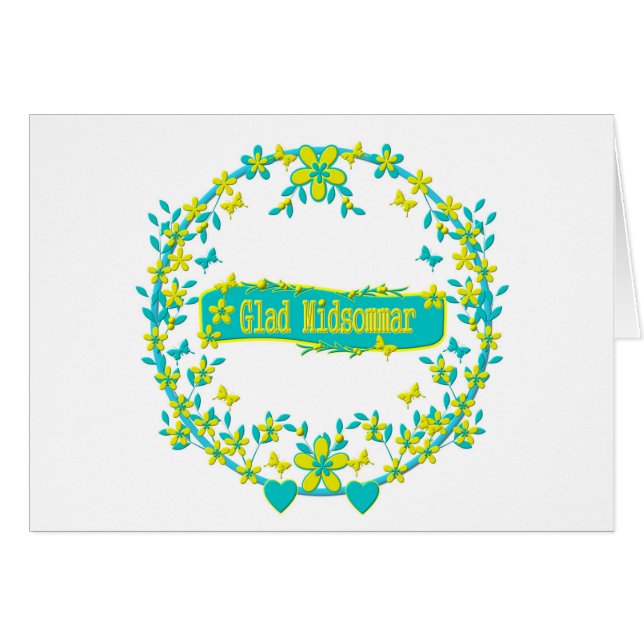 Midsummer symbol sweden (Front Horizontal)