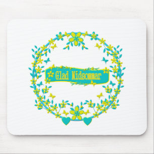 Midsummer symbol sweden mouse pad