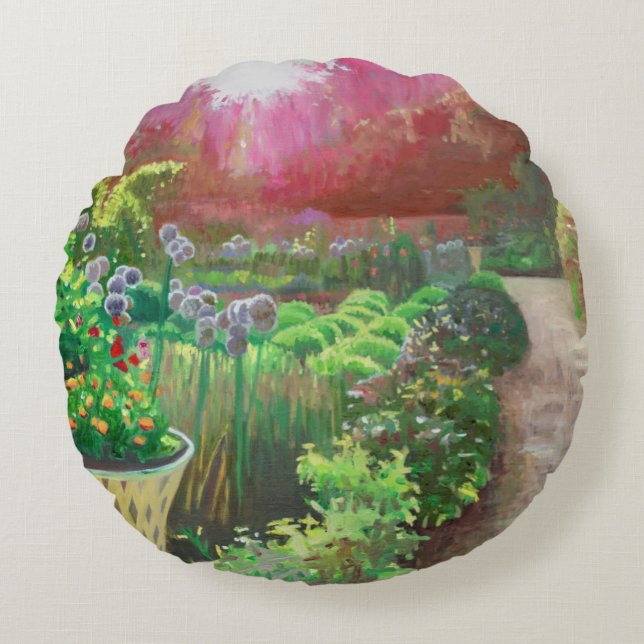 Midsummer's eve 2013 round cushion (Front)