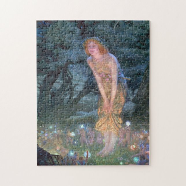 "Midsummer's Eve" Fairy Jigsaw Puzzle (Vertical)
