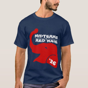 MIDTERMS 2026 RED WAVE T-Shirt