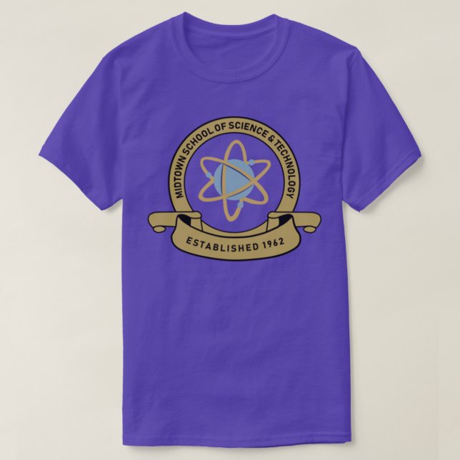 Midtown High School of Science and Technology Prof T-Shirt (Design Front)