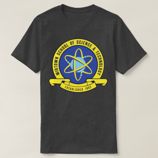 Midtown High School of Science and Technology Prof T-Shirt (Design Front)