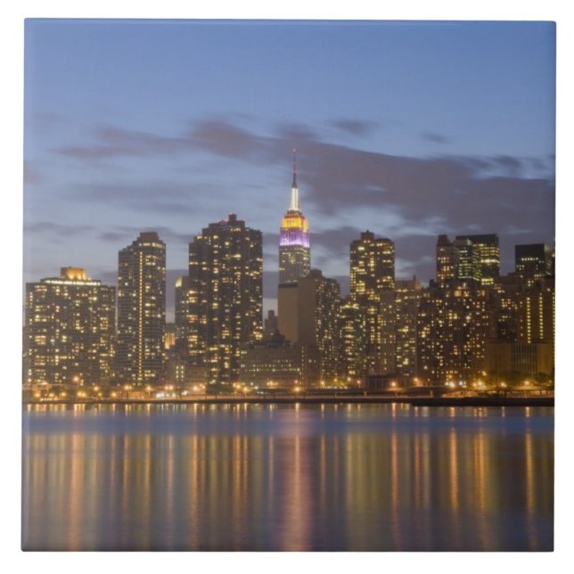 Midtown Manhattan Ceramic Tile (Front)