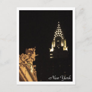 Midtown Sights: Grand Central & the Chrysler Postcard