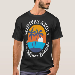 Midway Atoll Beach U S Minor Islands Summer Vacati T-Shirt