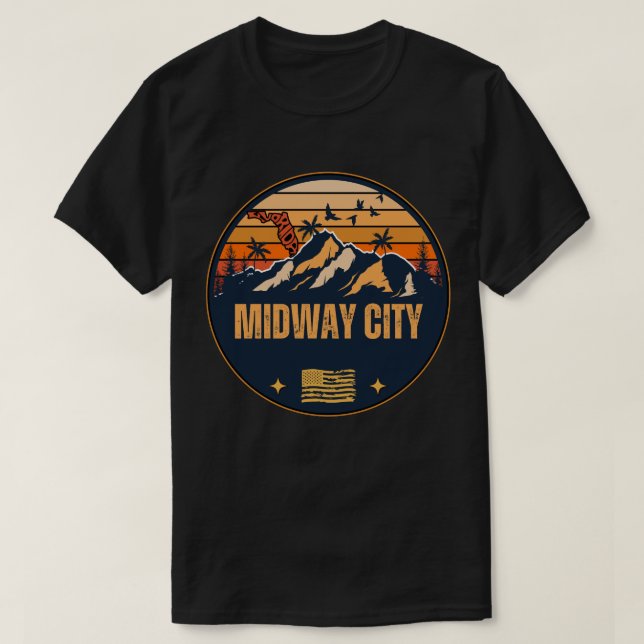 Midway city, Florida  T-Shirt (Design Front)
