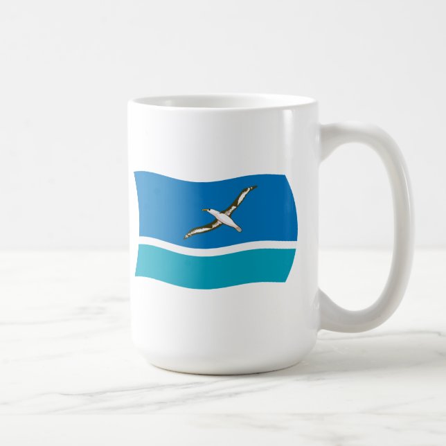 Midway Island Flag Mug (Right)
