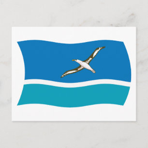 Midway Island Flag Postcard