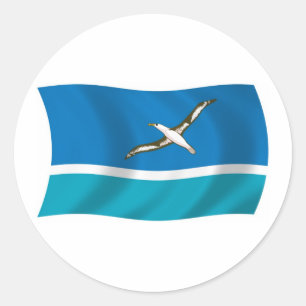 Midway Island Flag Sticker