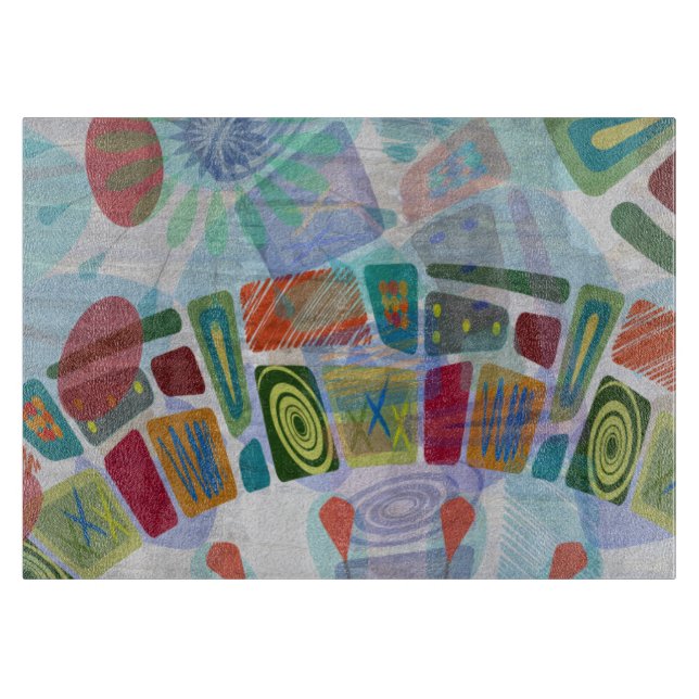 Midway Panels III Cutting Board (Front)