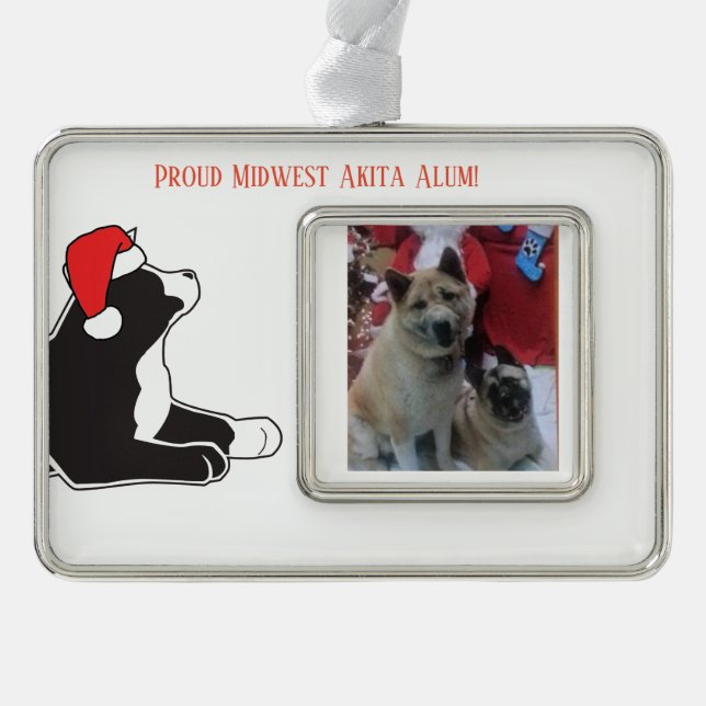 Midwest Akita Alumni Ornament (Front)