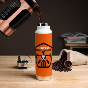 Midwest Gravel Bike Grinder Water Bottle