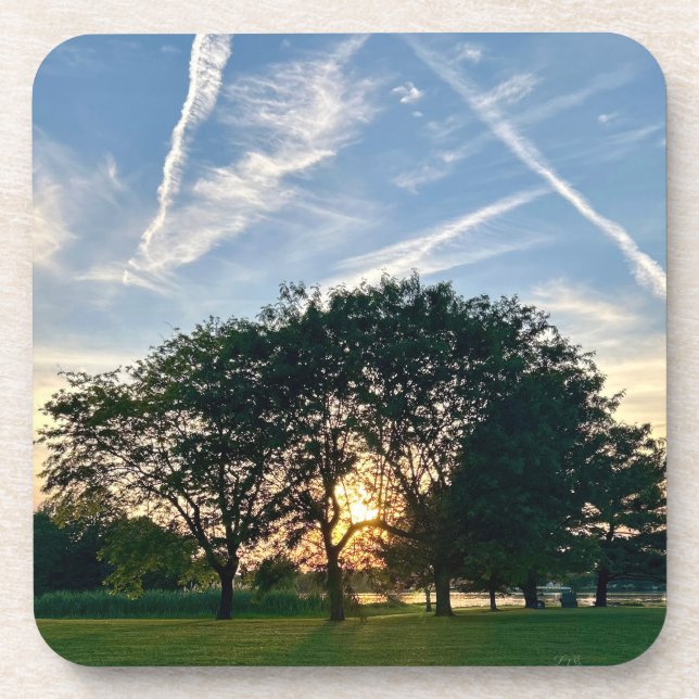 Midwest Sunset Coaster Set (Front)