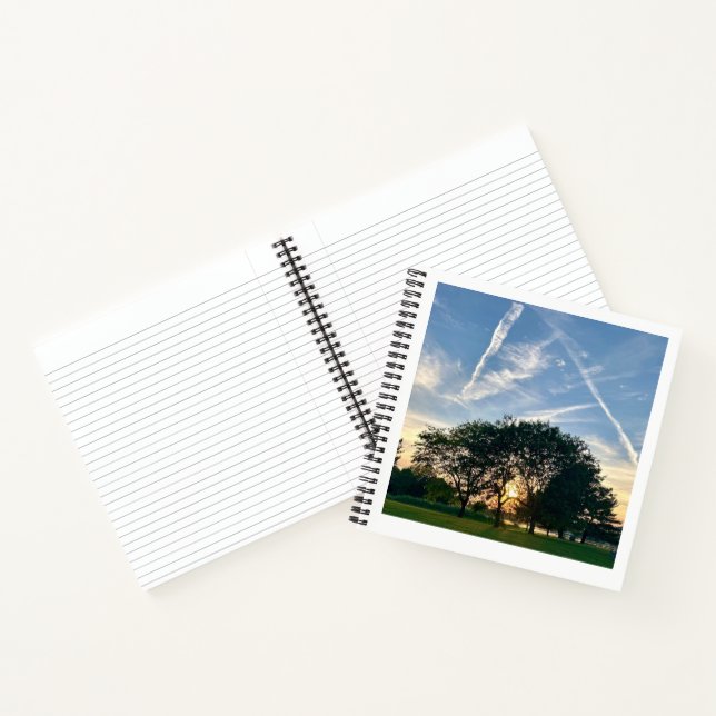 Midwest Sunset Tree Notebook  (Inside)