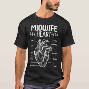 Midwife Accessoires Midwifery Essentials Delivery  T-Shirt