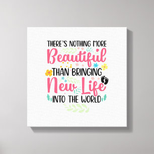 Midwife Midwives Doula Obstetrician Midwifery Job Canvas Print