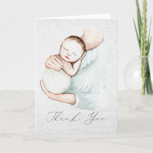 Midwife or Doula Watercolor Thank You Message