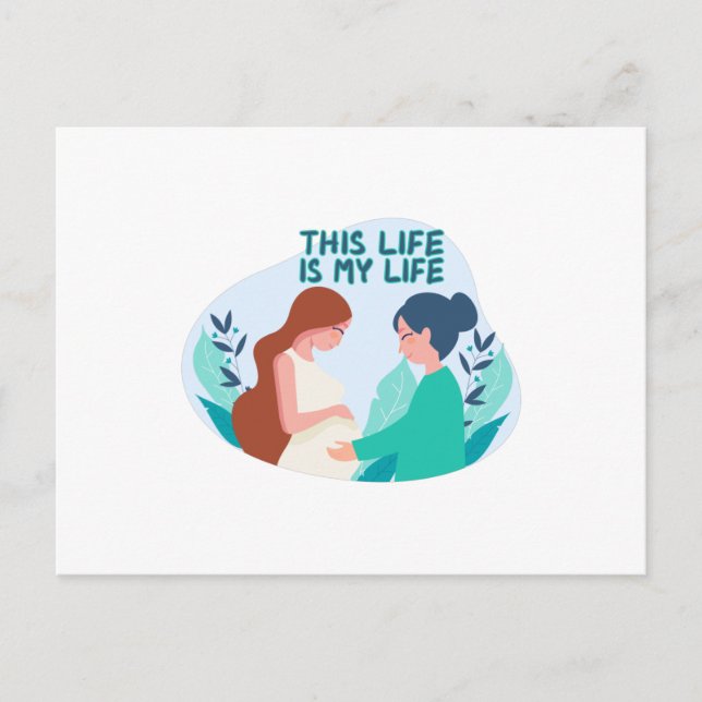 Midwife Pregnant Obstetrician Postcard (Front)