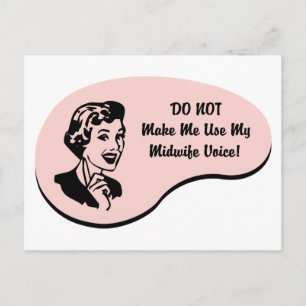 Midwife Voice Postcard
