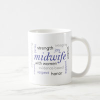 midwife word cloud