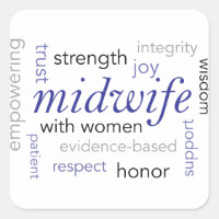 midwife word cloud