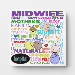 Midwifery Terminology-Subway Art Plaque