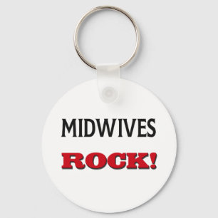 Midwives Rock Key Ring