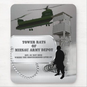 Miesau Tower Rats Mouse Pad
