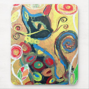 miette in the garden mouse pad