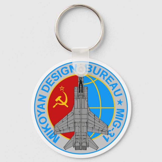 Mig-31 Foxhound Key Ring (Front)