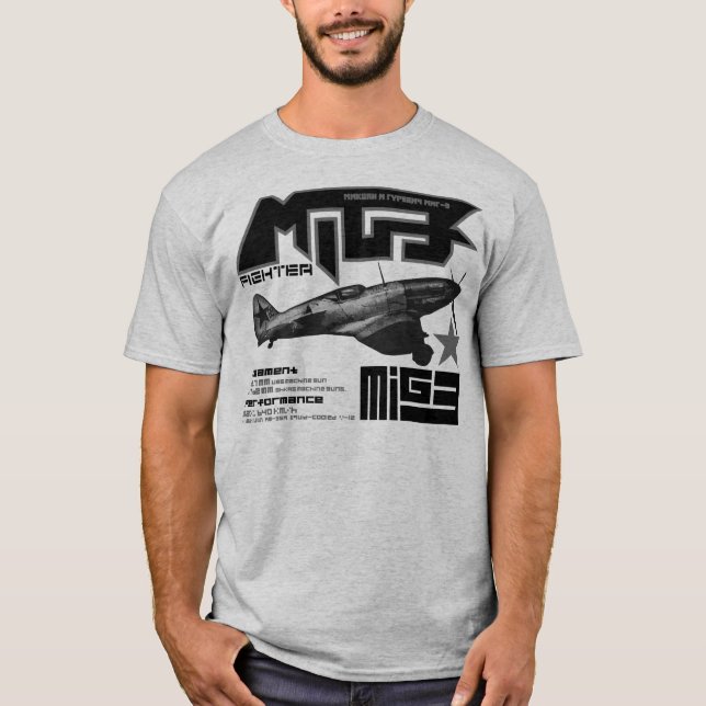 MiG-3 T-Shirt (Front)