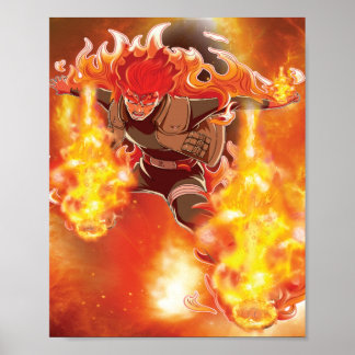 Might Guy 8th Gate  Poster