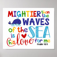 Mightier Than The Waves Kids Christian