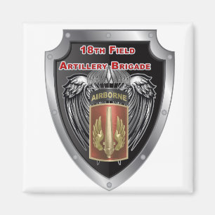 Mighty 18th Field Artillery Brigade Airborne Magnet