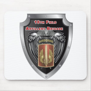 Mighty 18th Field Artillery Brigade Airborne Mouse Pad