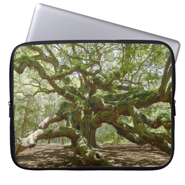 Mighty Angel Oak Laptop Sleeve (Front)