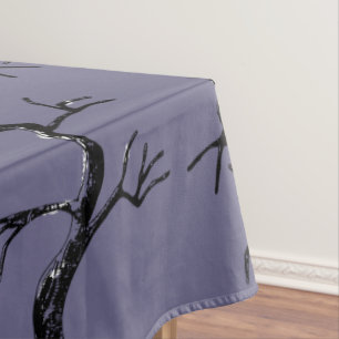 Mighty as the Oak Spooky Adult Birthday Party Tablecloth